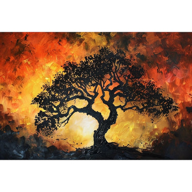 Tree Silhouette Canvas